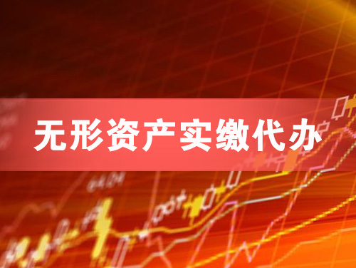 泰安无形资产实缴资本代办